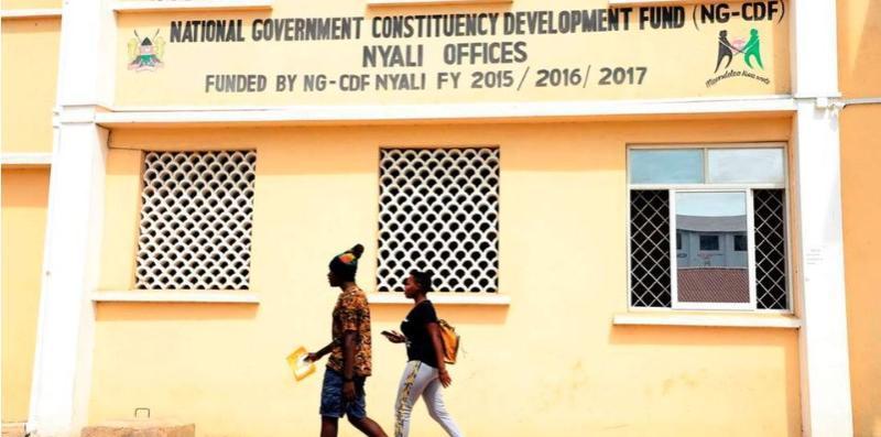 File image of the Nyali CDF offices.